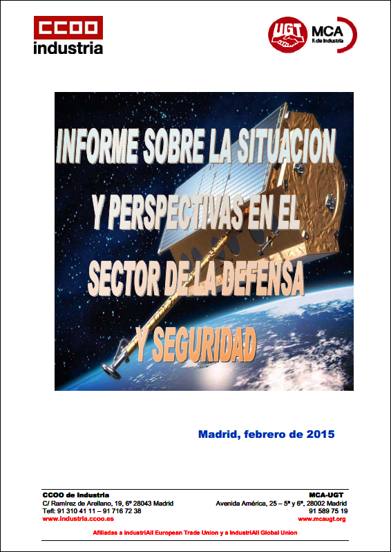 20150225 Informe Sector Defensa - Portada