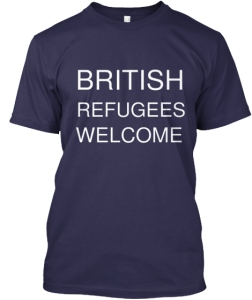 British refugees - Camiseta